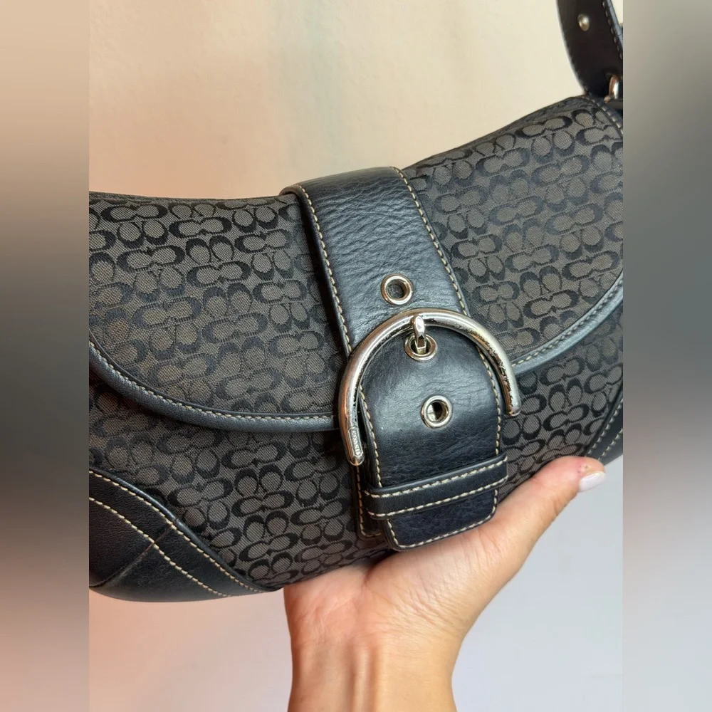 Coach Y2K Micro C Signature Monogram SoHo Shoulder Bag - Picture 6 of 13